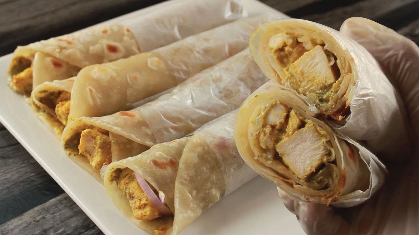 Chiken Chatni Roll