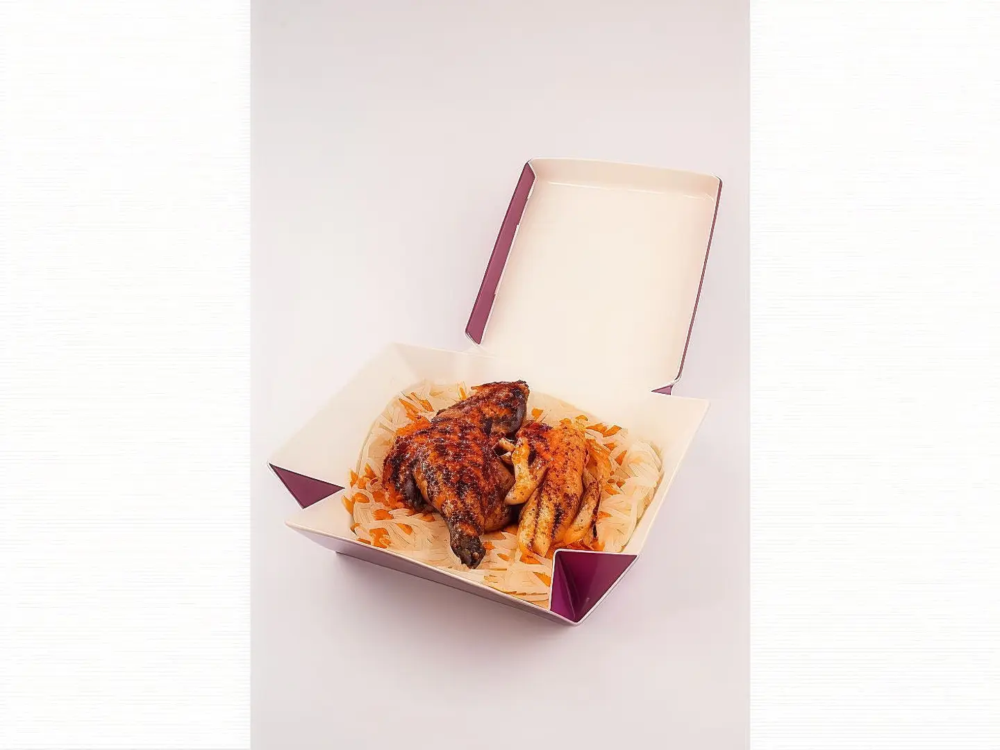 نصف دجاج شواية هندية