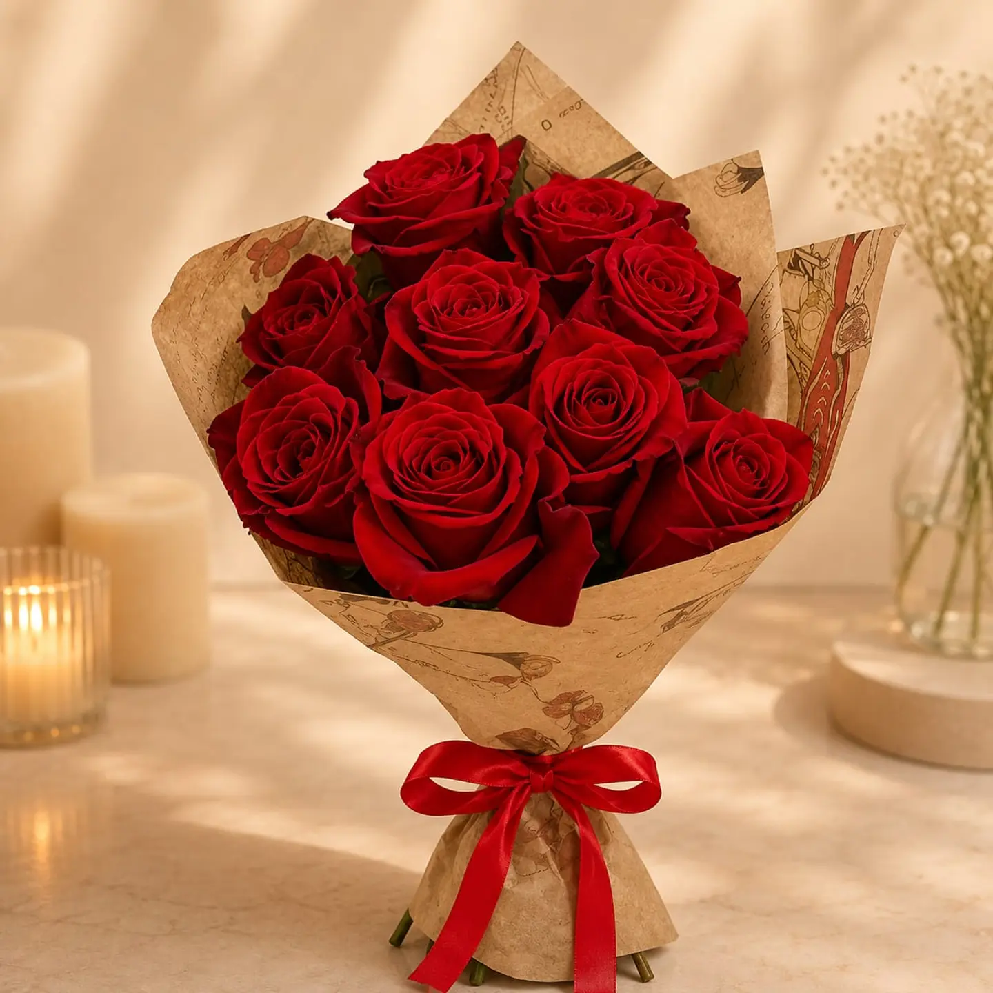 A Delicate Bouquet Of Roses 15