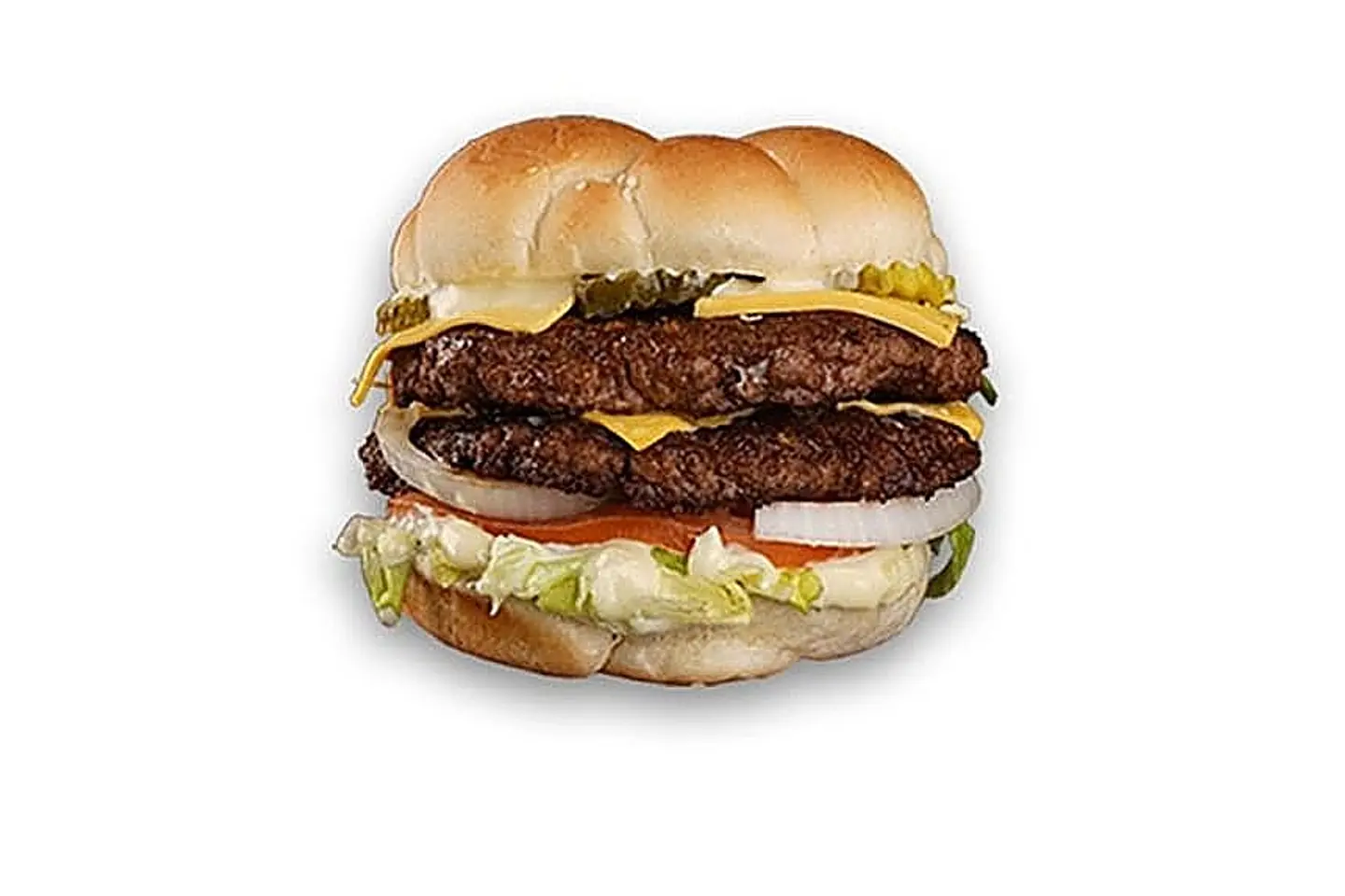 دبل برجر لحم