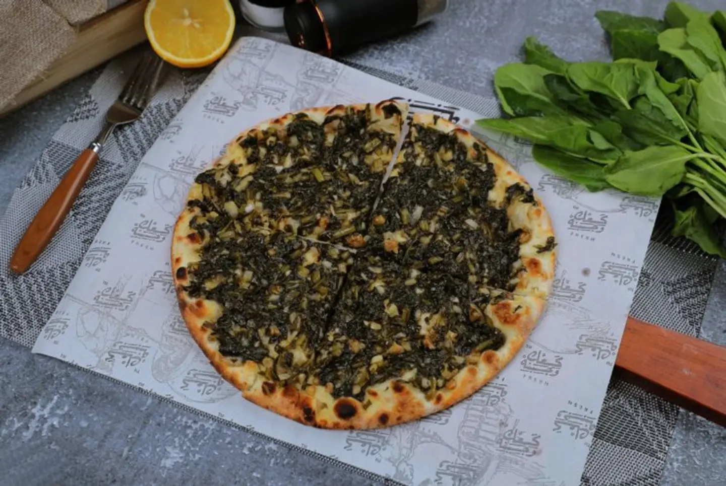 Spinach Mankousheh