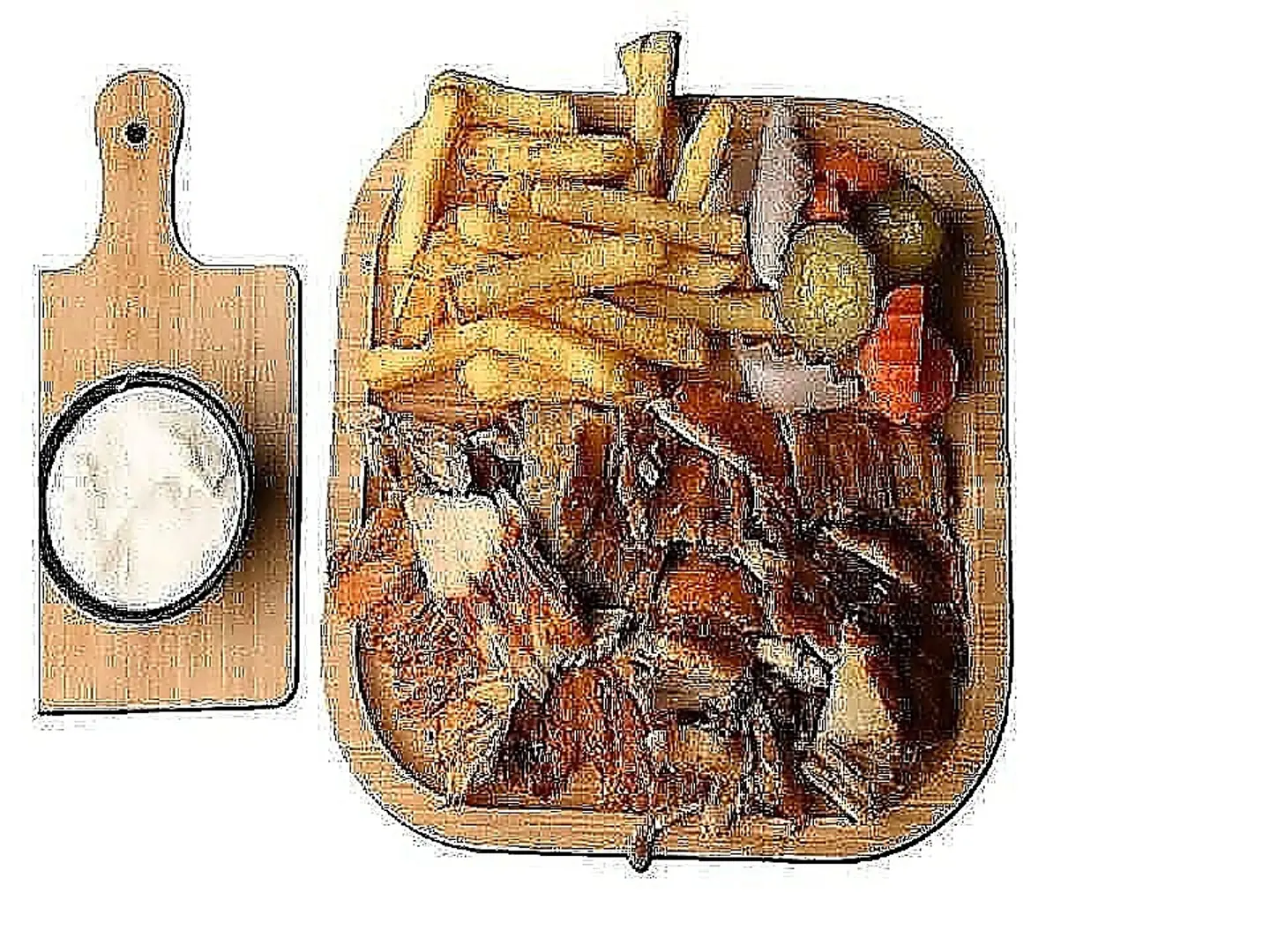 Shawarma Farrt Plate