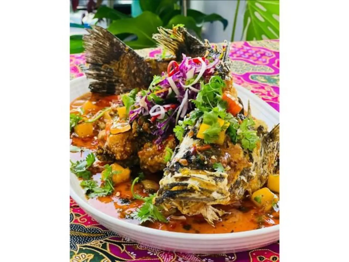 Ikan Siakap Tiga Rasa