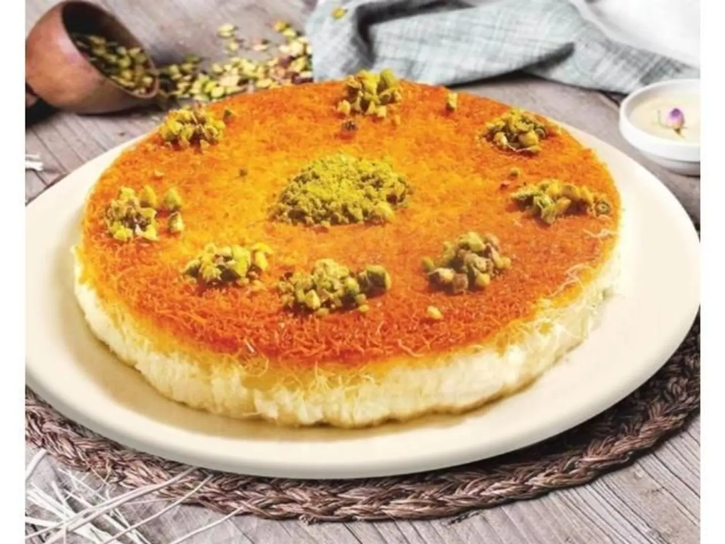 كنافة بالقشطة