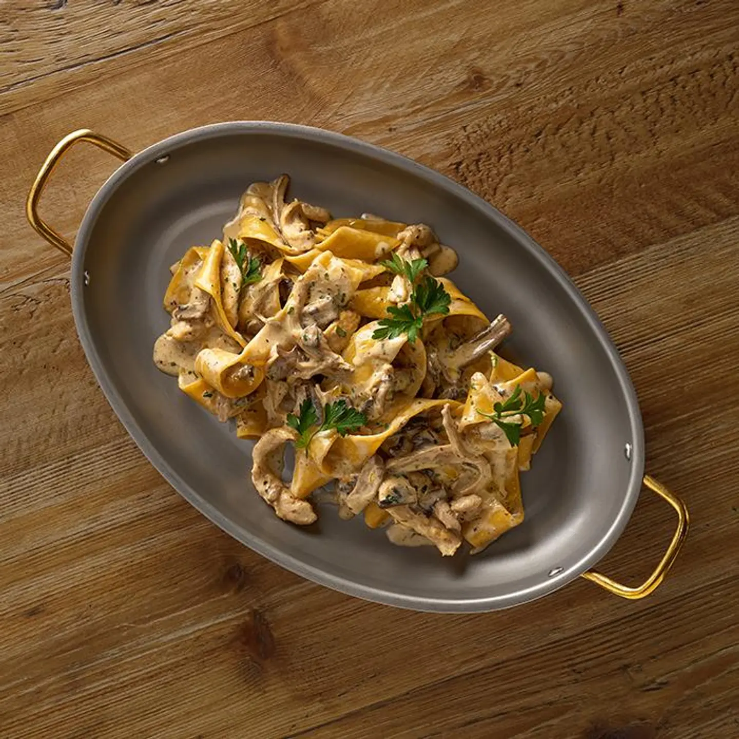 Wild Mushroom Pappardelle