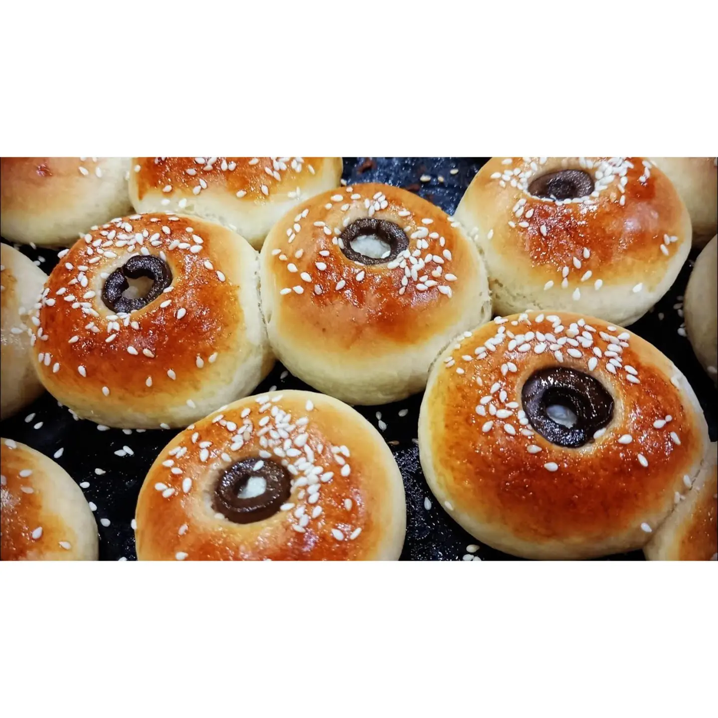 Labneh And Olives Pie