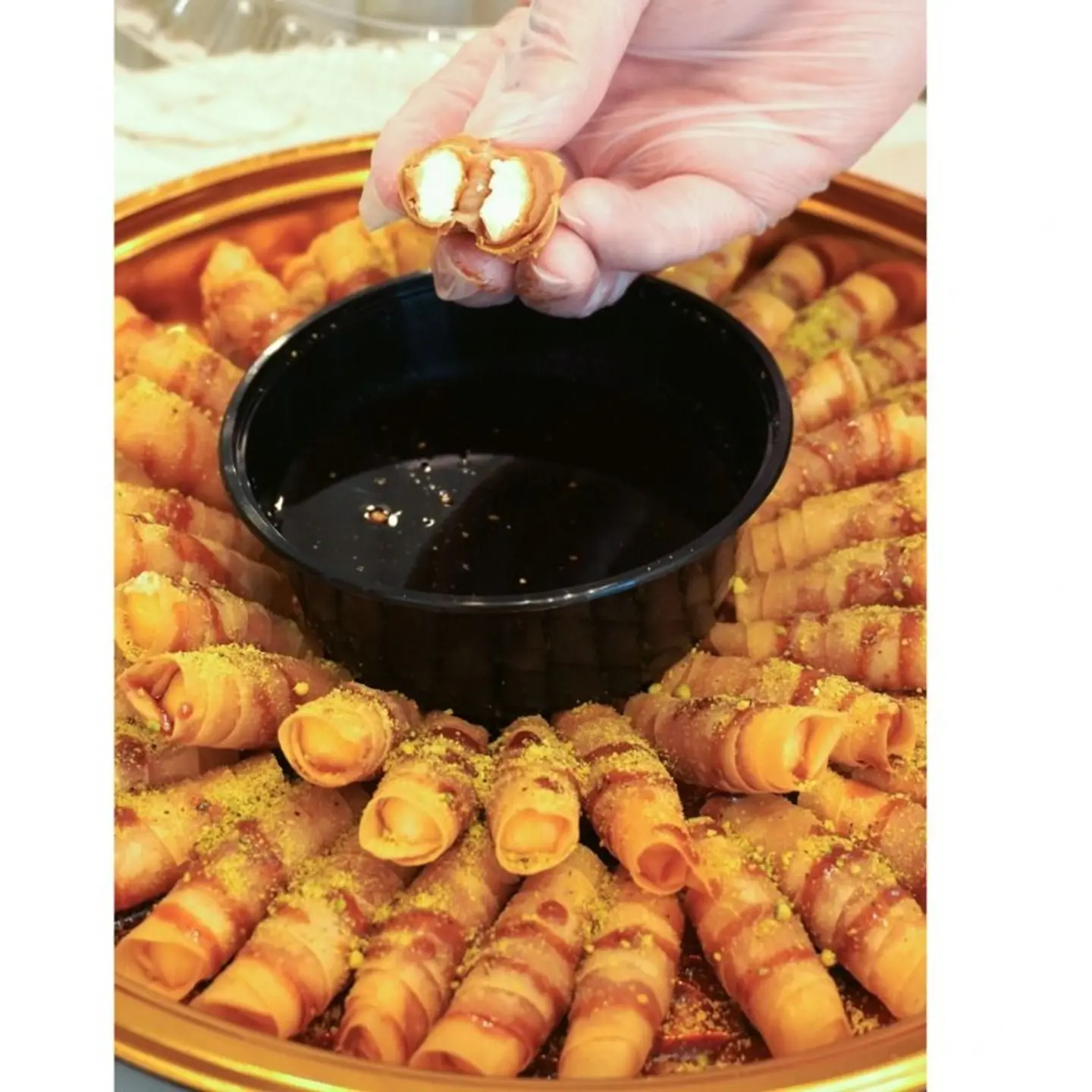 Large Crunchy Dessert