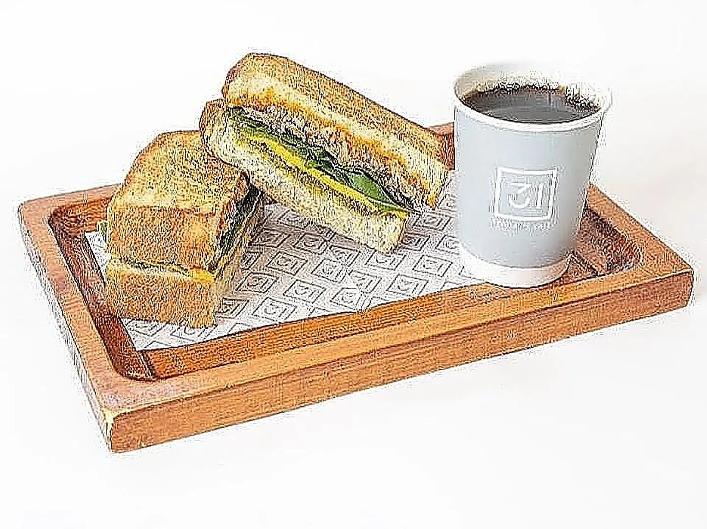 Coffee Day & Spicy Tuna Pesto Sandwich