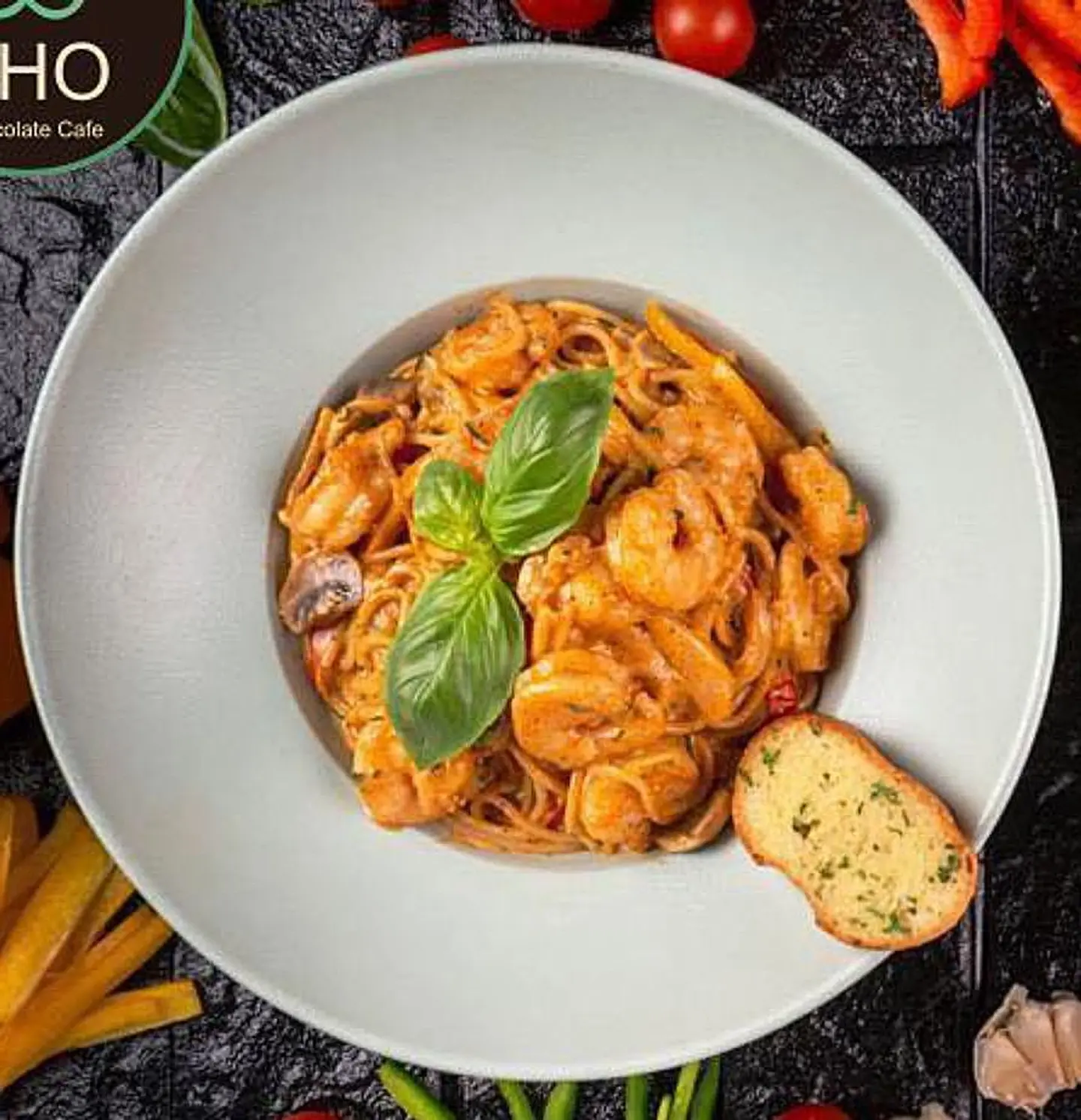 Pasta Shrimp Cajun