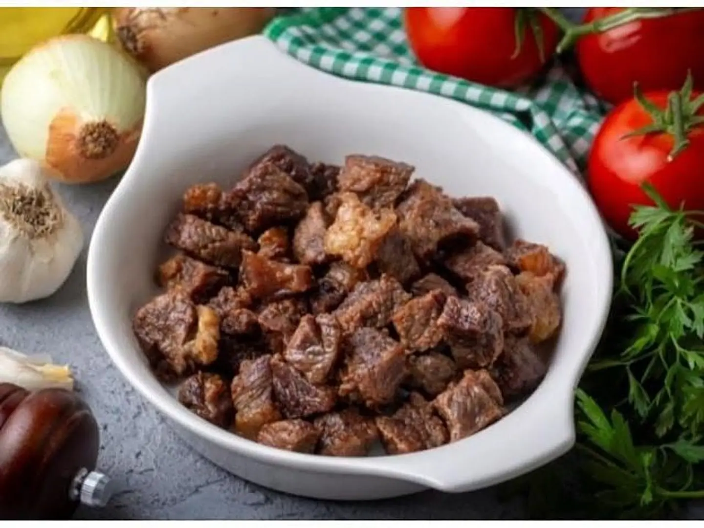 Meat Casserole With Onions