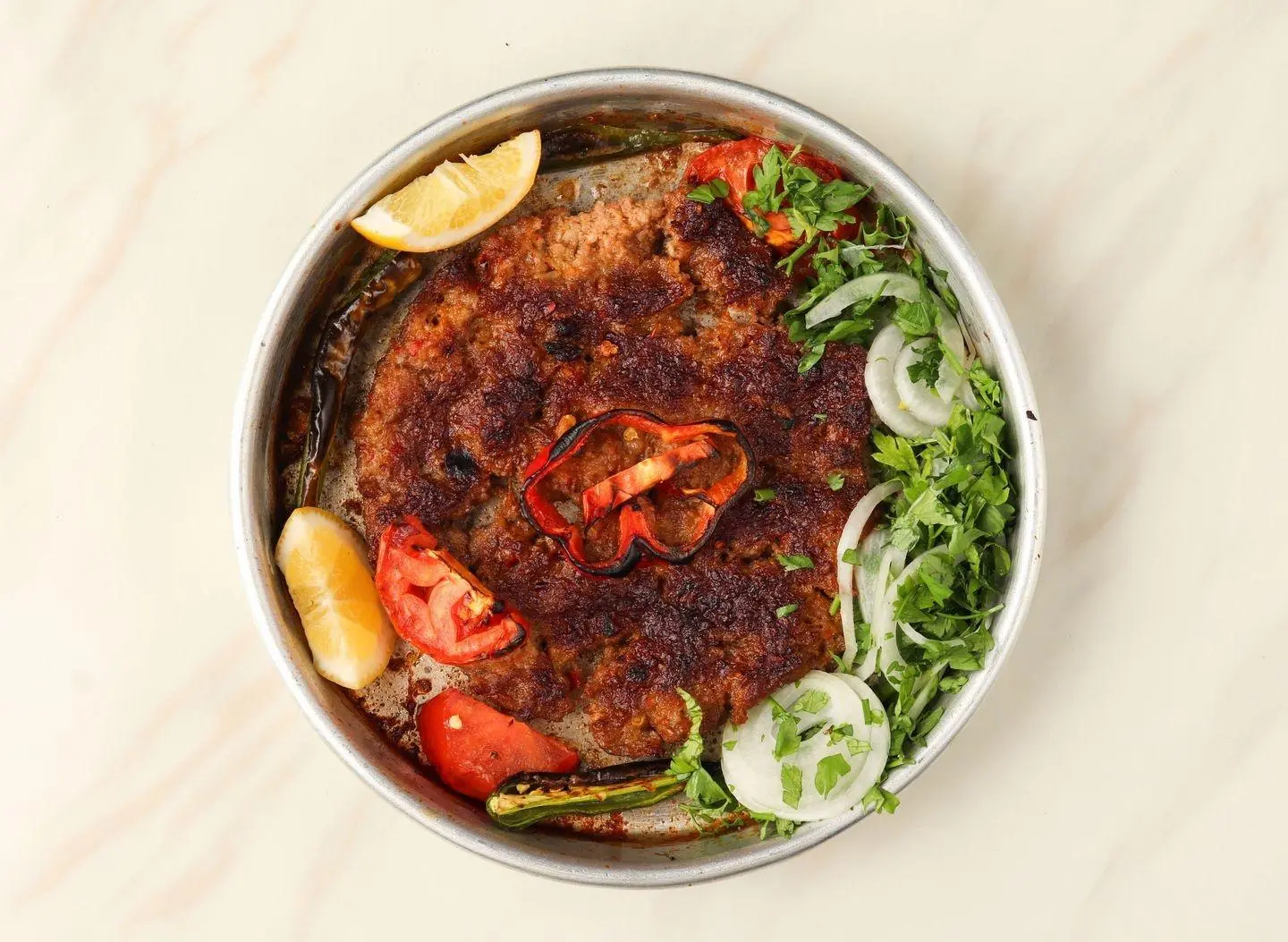 كفتة بالصينية لحم