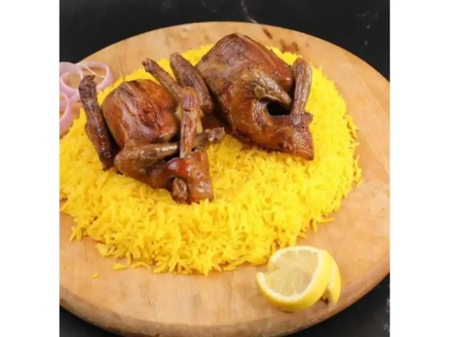 جوز حمام مع الرز