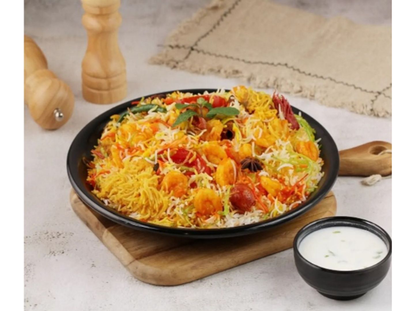 Shrimp Biryani