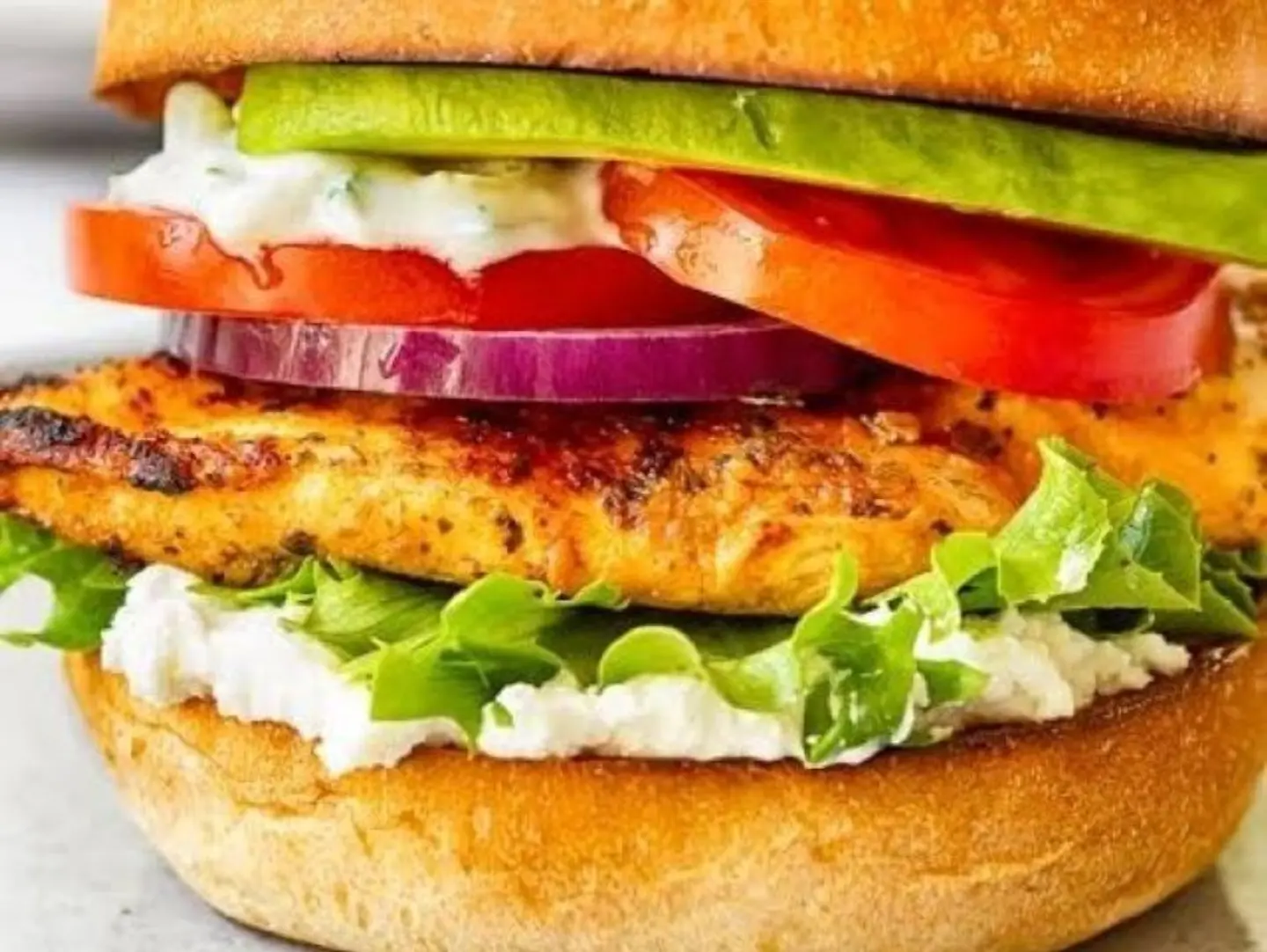 Grilled Chicken Burger