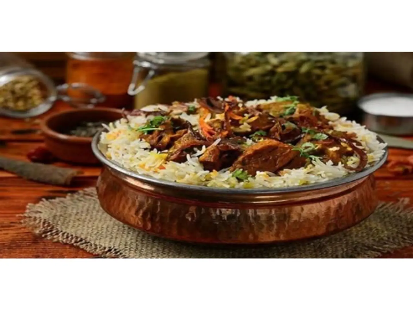 Meat With Haneeth Rice For One Person