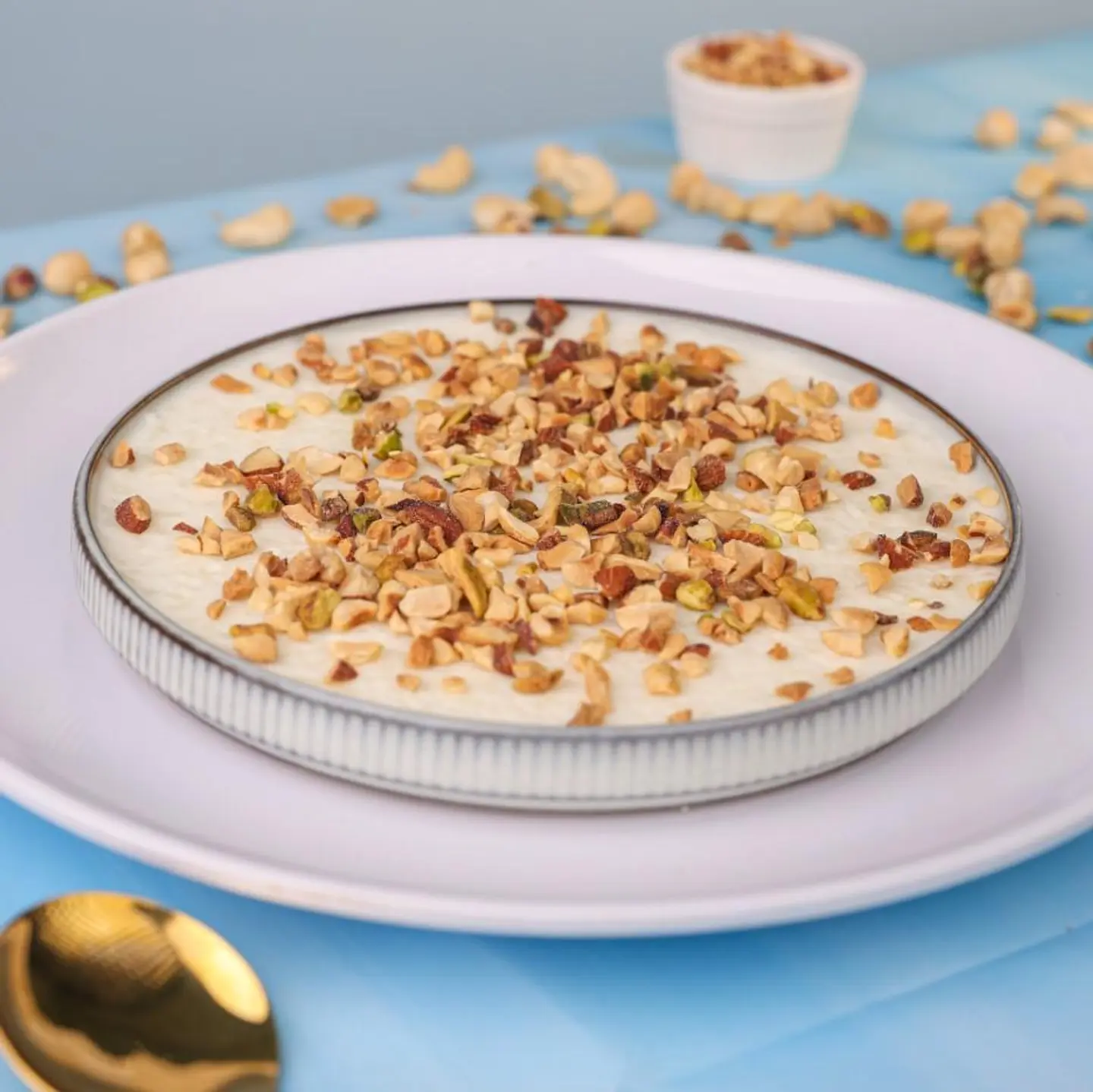 رز بلبن بالمكسرات