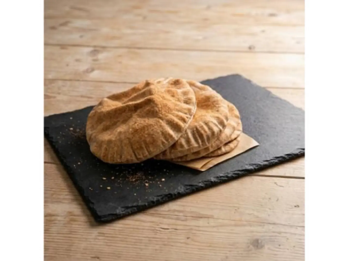 Lebanese Fresh Brown Bread Whole Wheat 4 Pcs