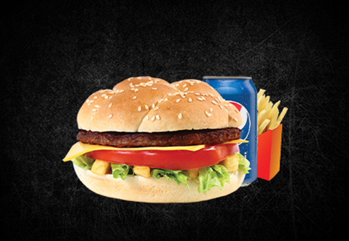 Beef Burger Meal