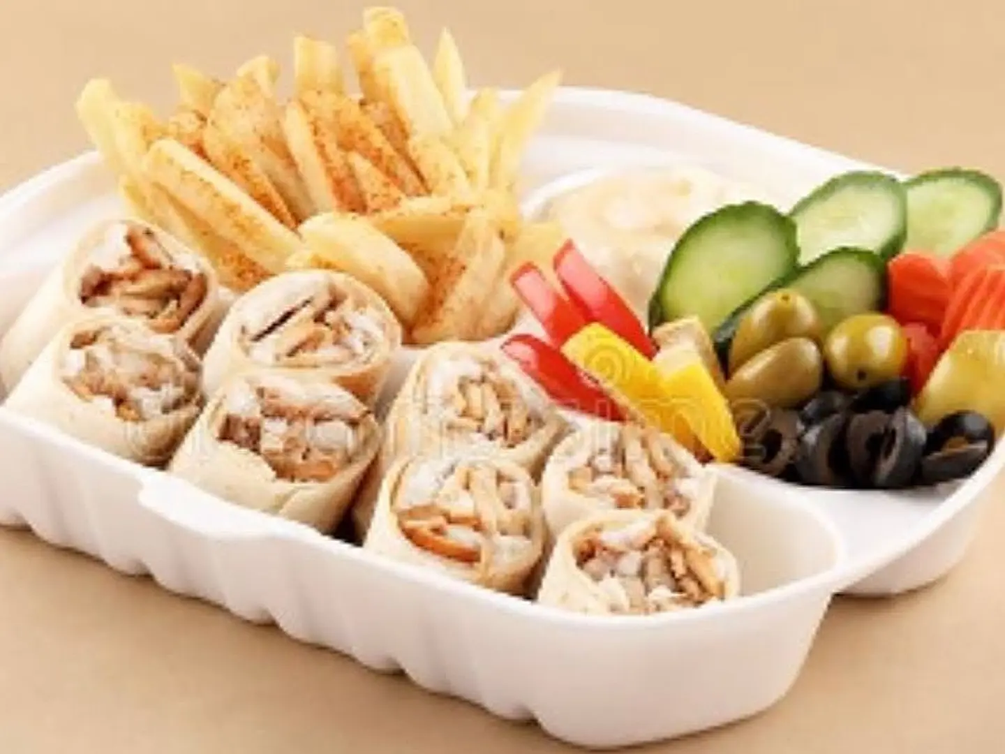 Regular Arabic Shawarma Meal