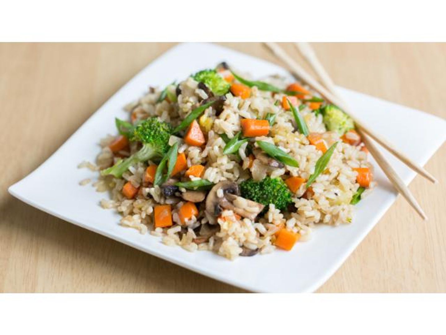 Fried Rice With Mixed Vegetables