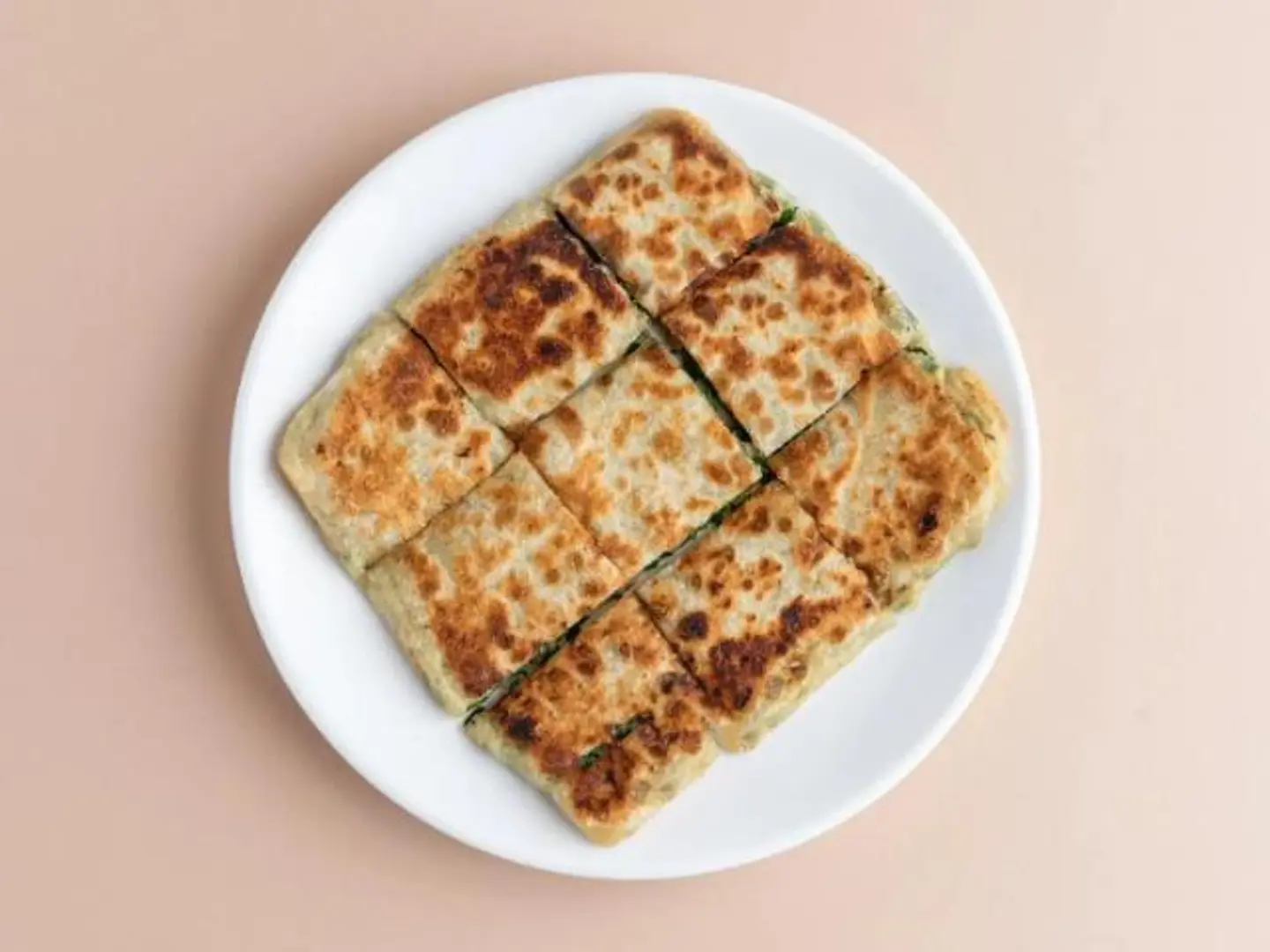 Vegetable Mutabbak With Cream Cheese