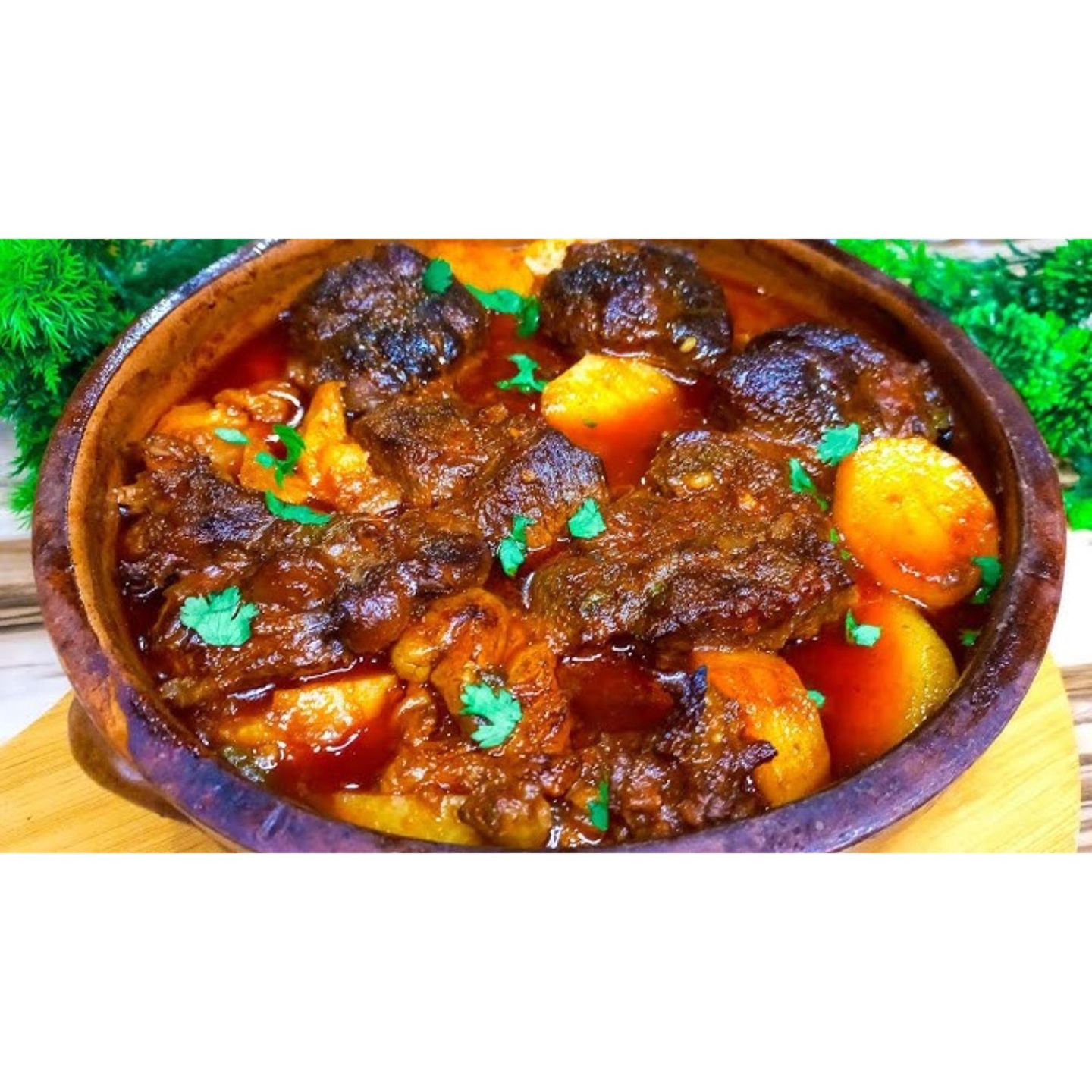 Potato Tagine With Meat