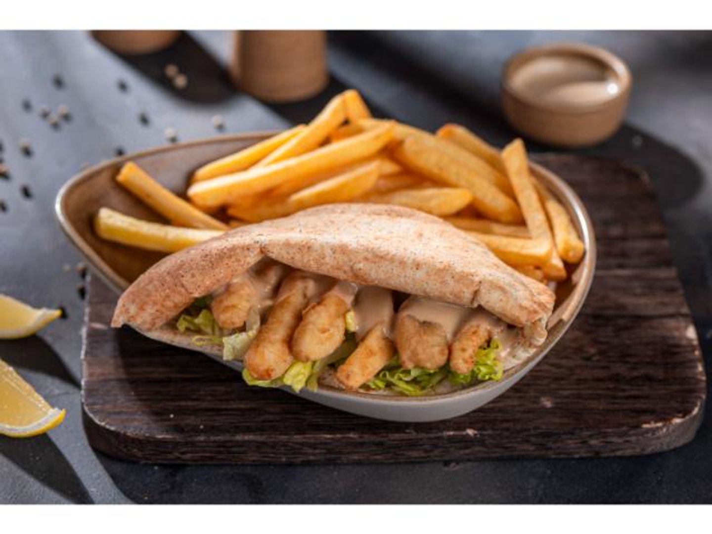 Fried Calamari Sandwich