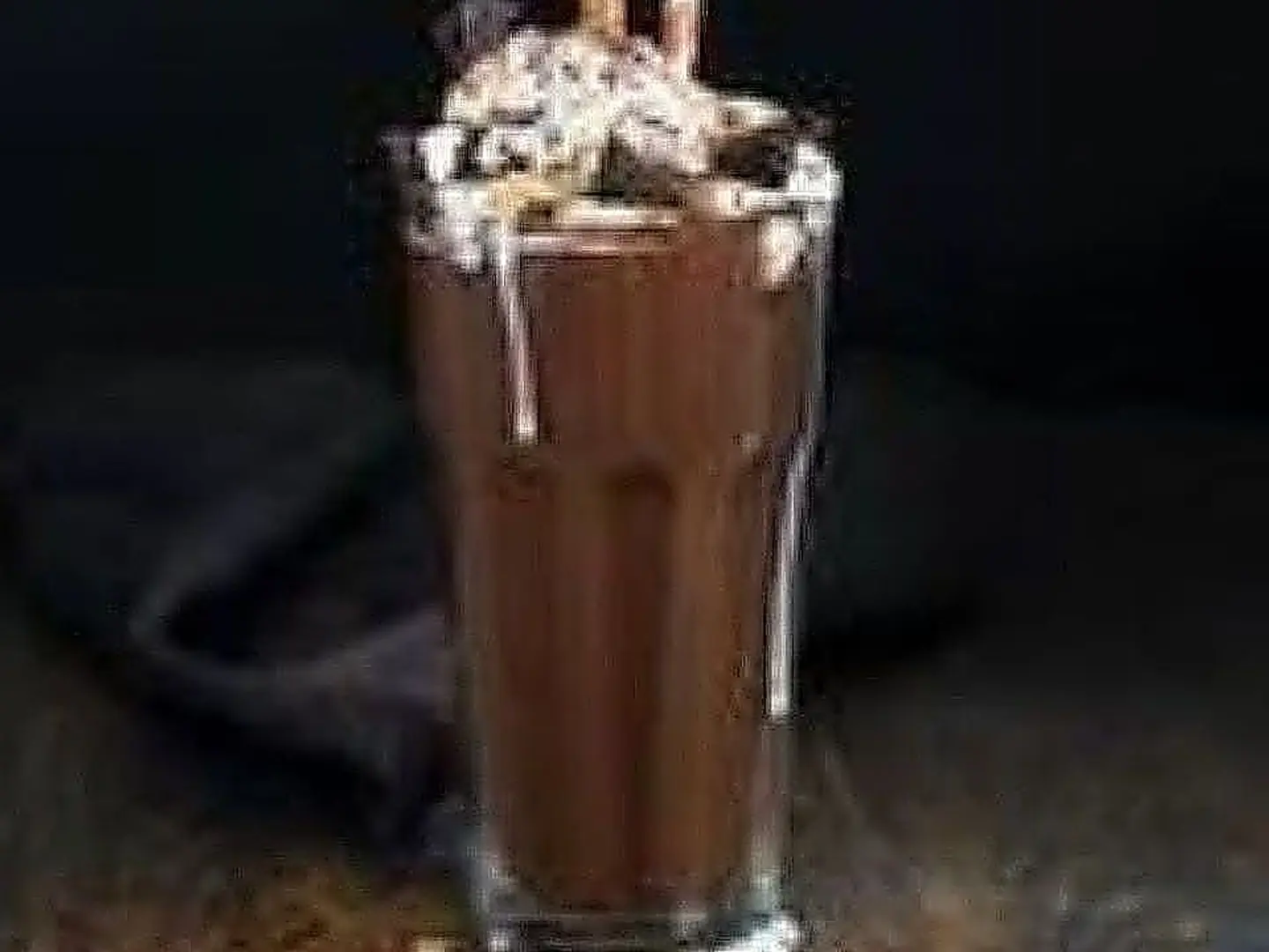 ميلك شيك شوكولاتة