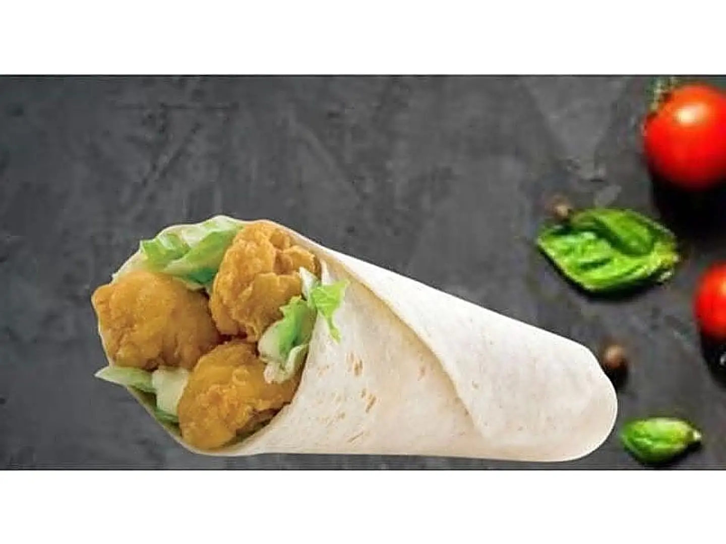 Dynamite Tortilla Shrimp Sandwich