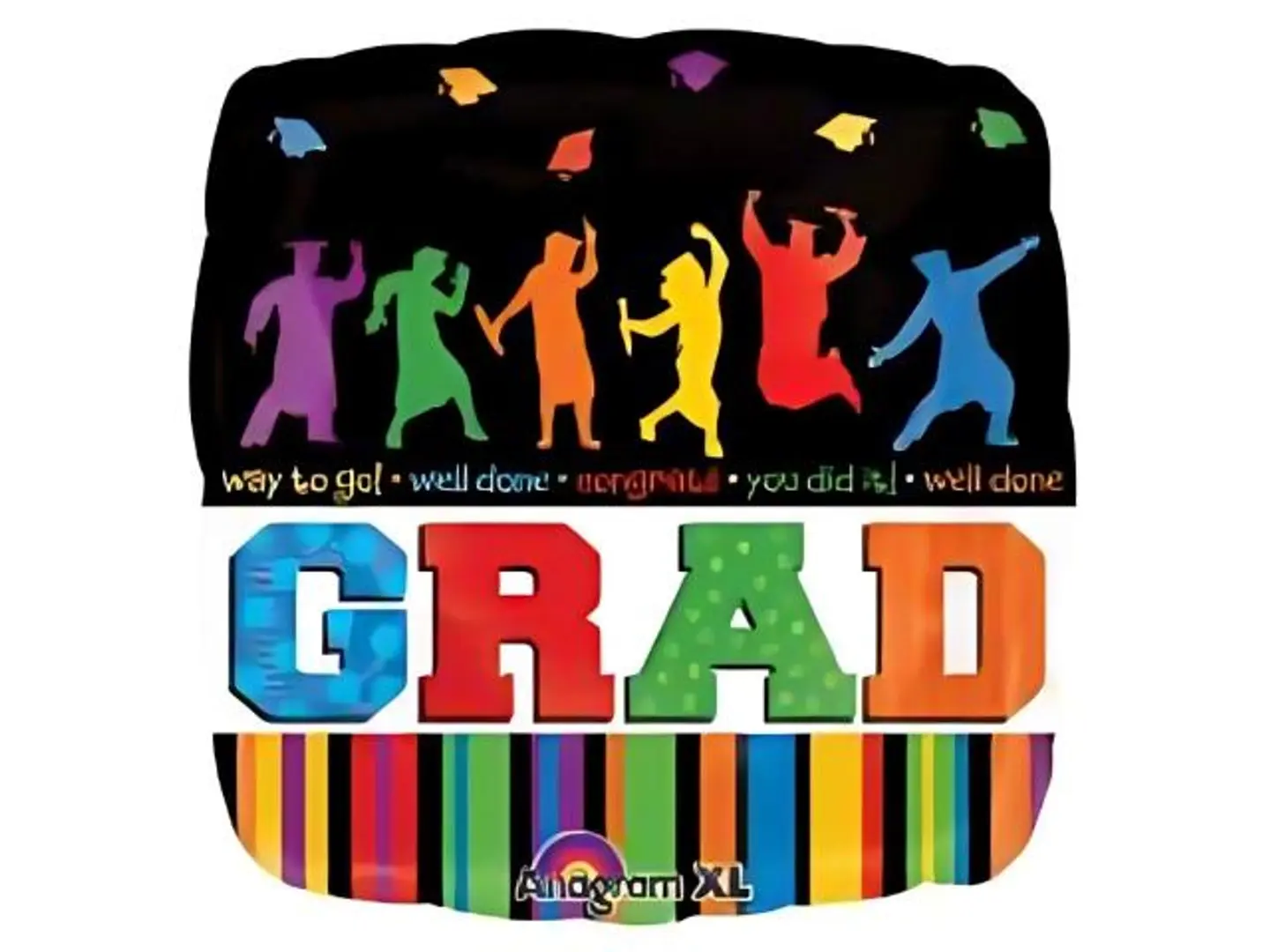 بالون تخرج قصدير 18 انش 6