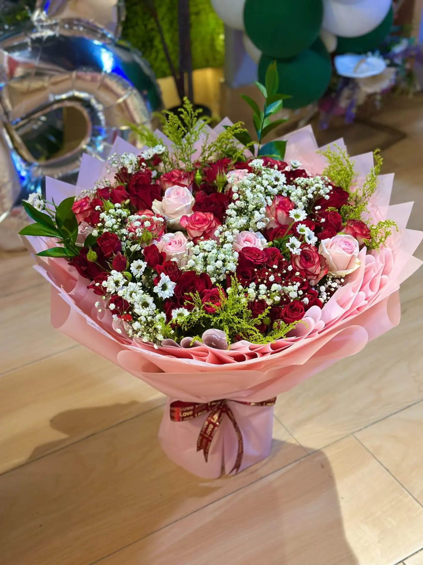 Spring Canvas Bouquet