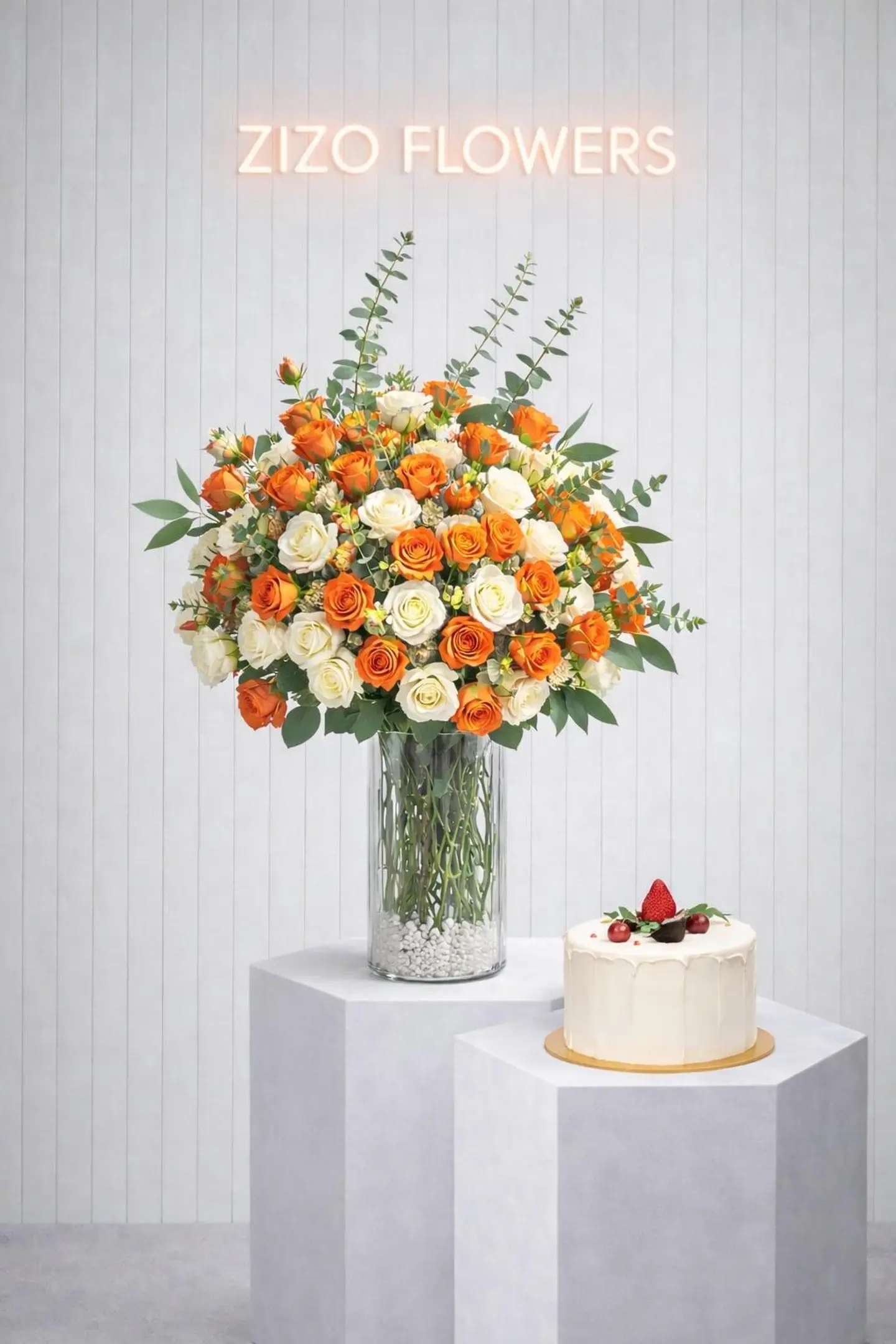 Rose With Kandera Cake 13