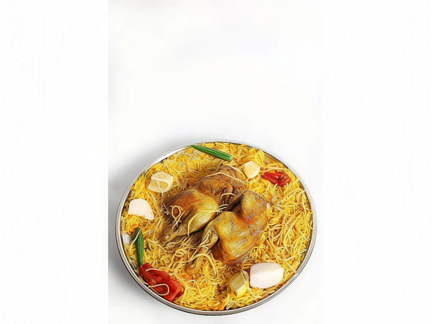 Whole Mandi With Mathlouthah Rice