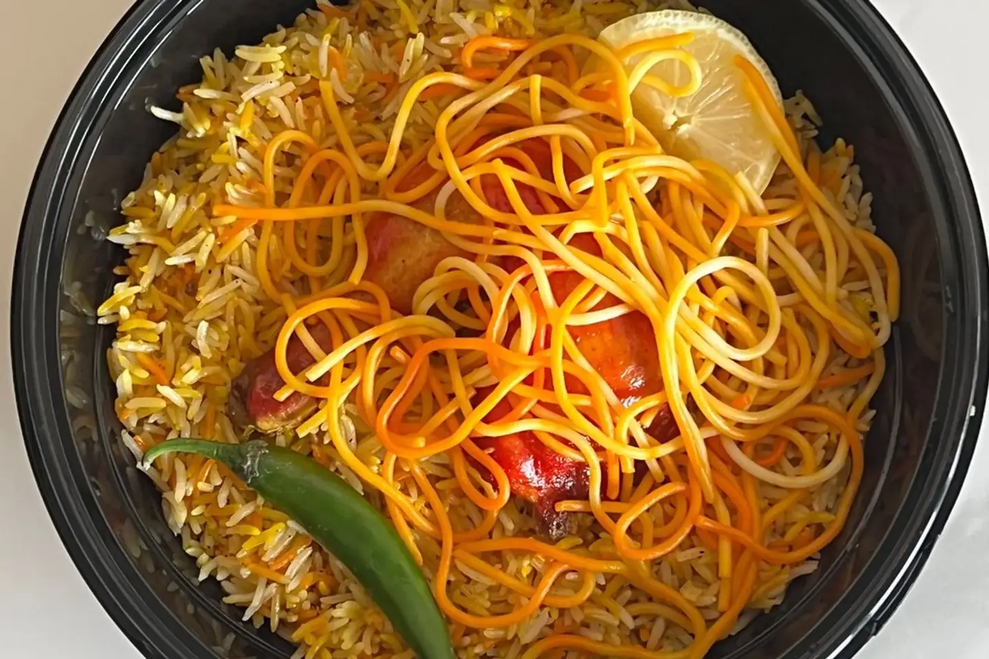 مندي دجاج - نص دجاجة