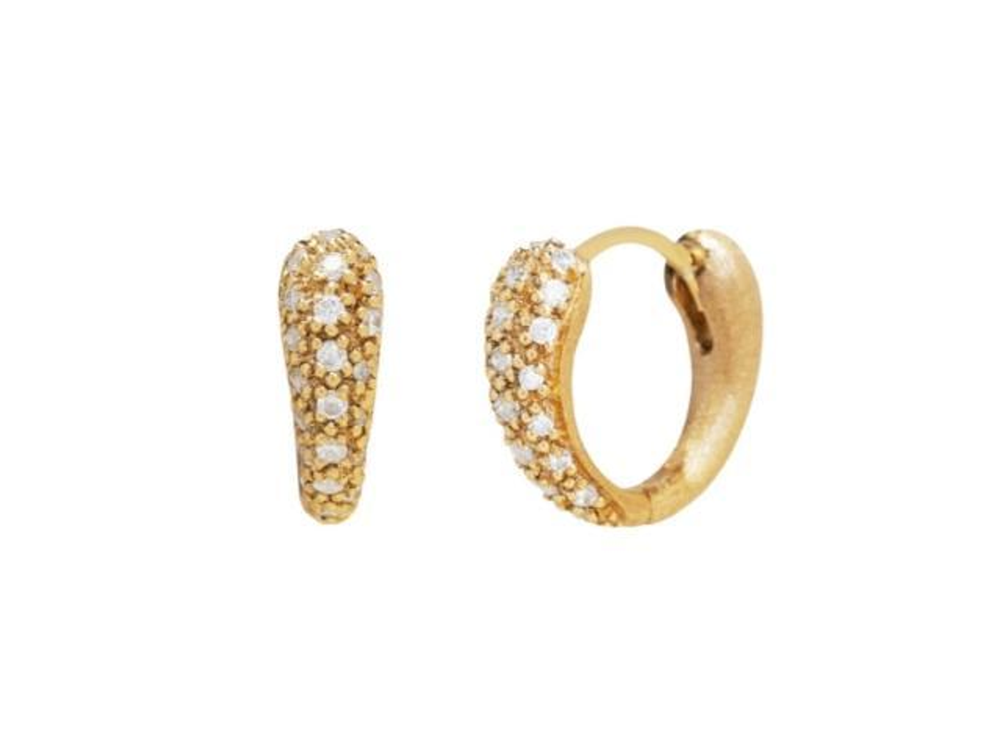 Larina Huggie Earrings