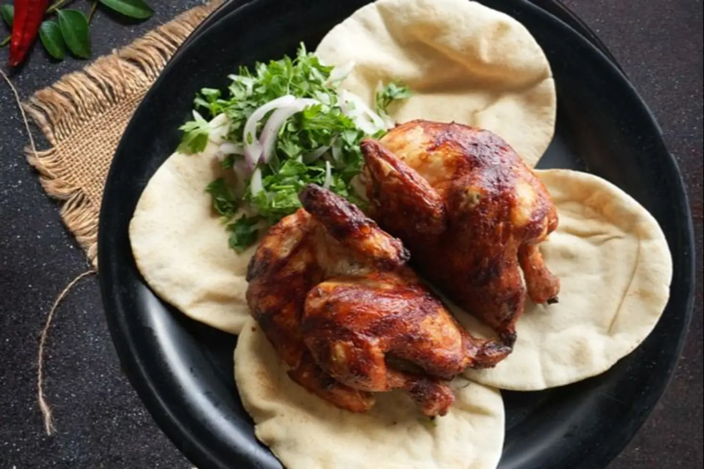 دجاجة شواية سادة