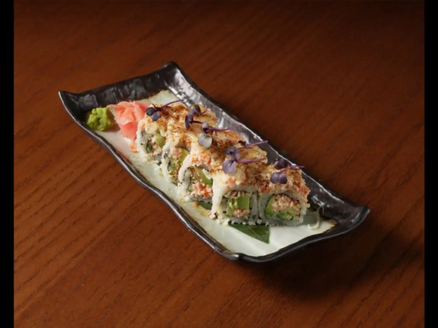 Flamed Crab Roll 4 Pcs