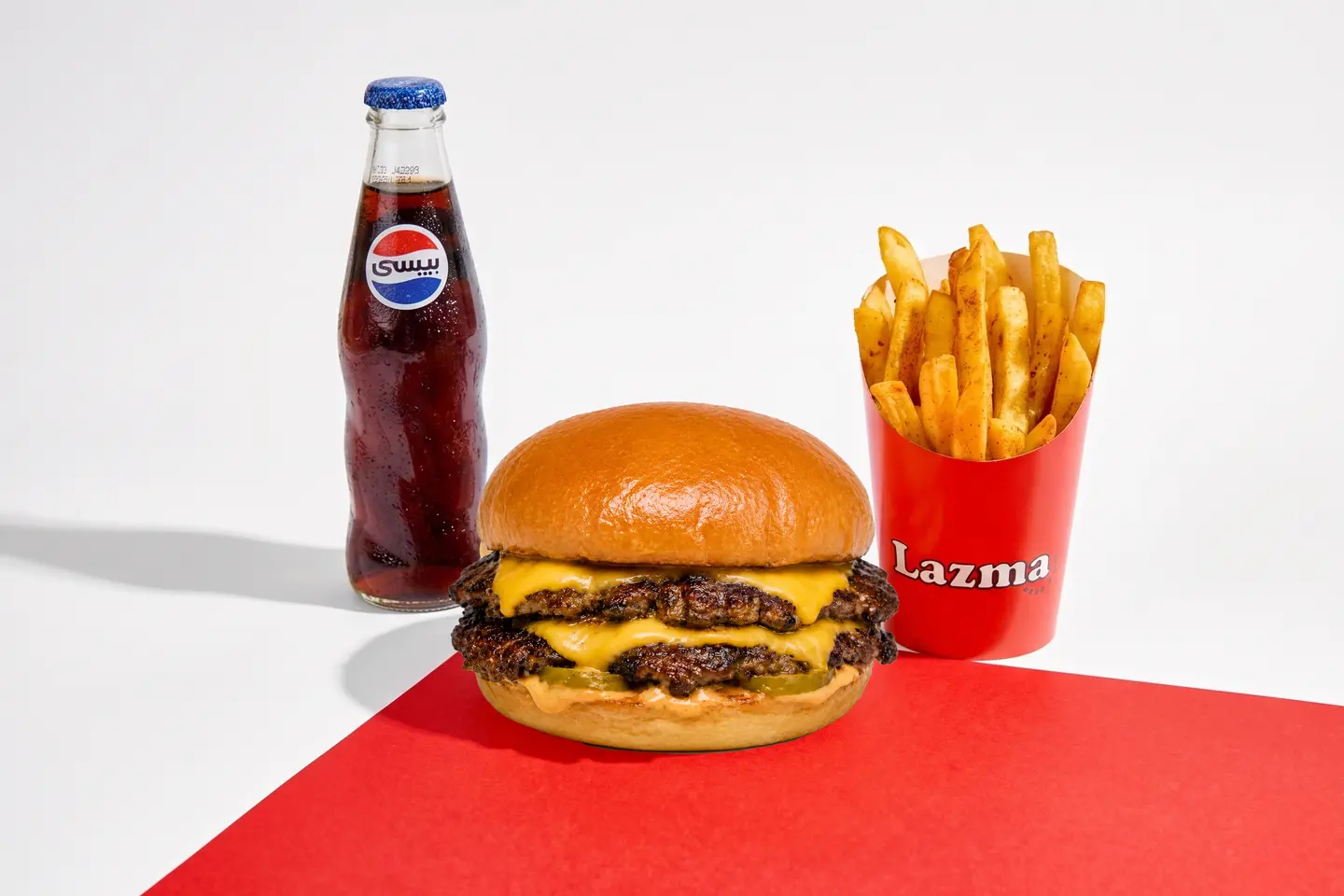 Royal Single Smash Beef Combo