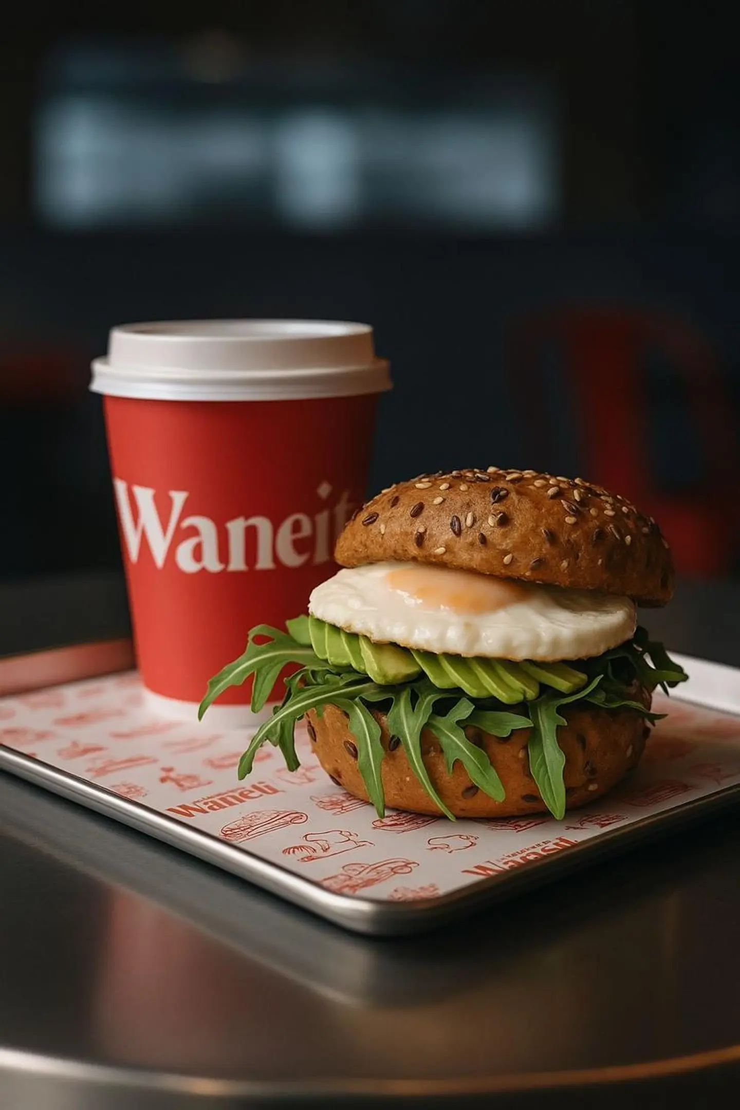 Avocado Egg Bagel