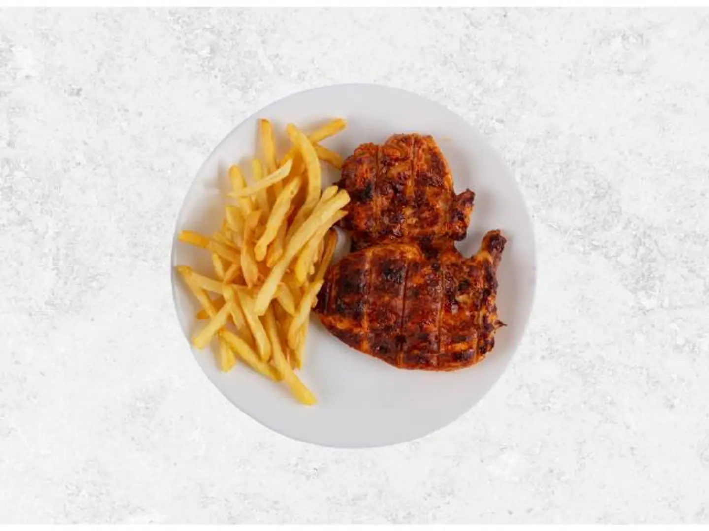 Half Charcoal Chicken