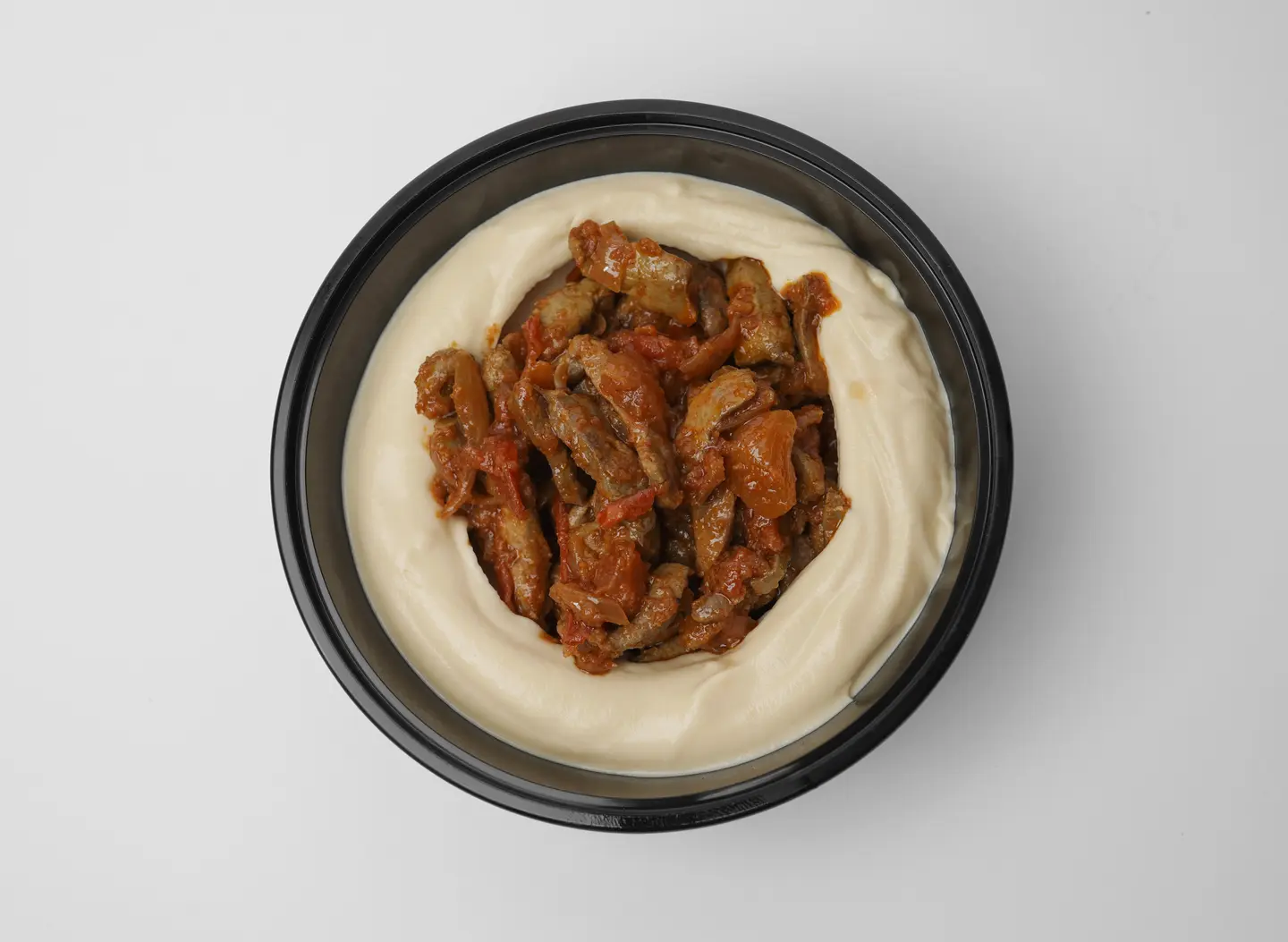 صحن حمص كبدة