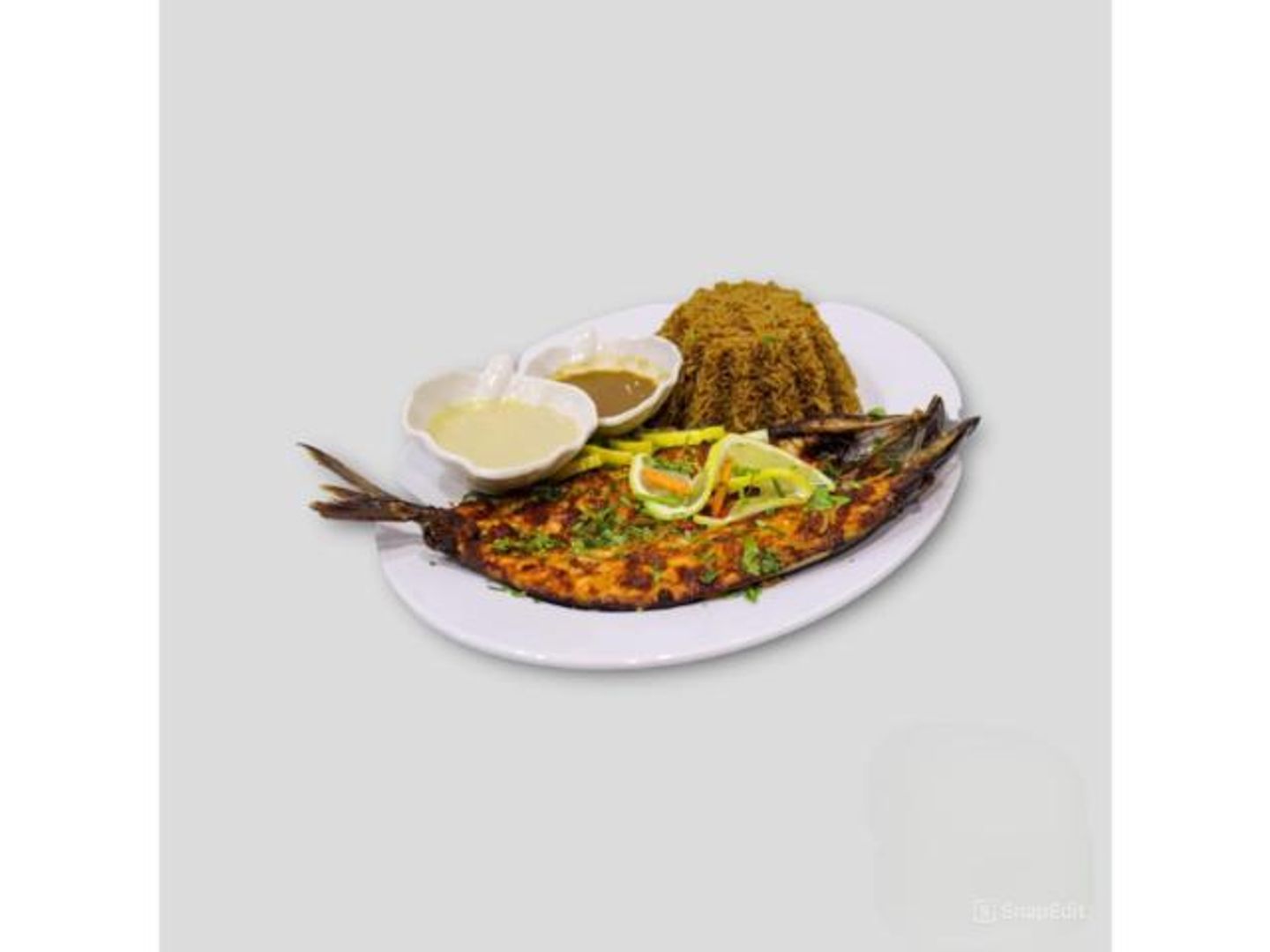 وجبه بلطي مع روبيان