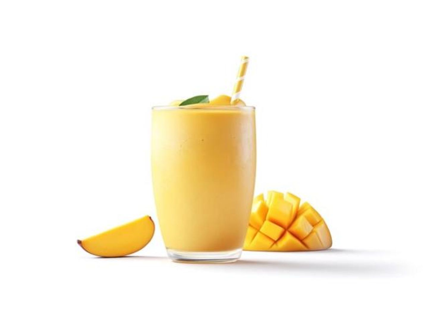 Mango With Milk Juice