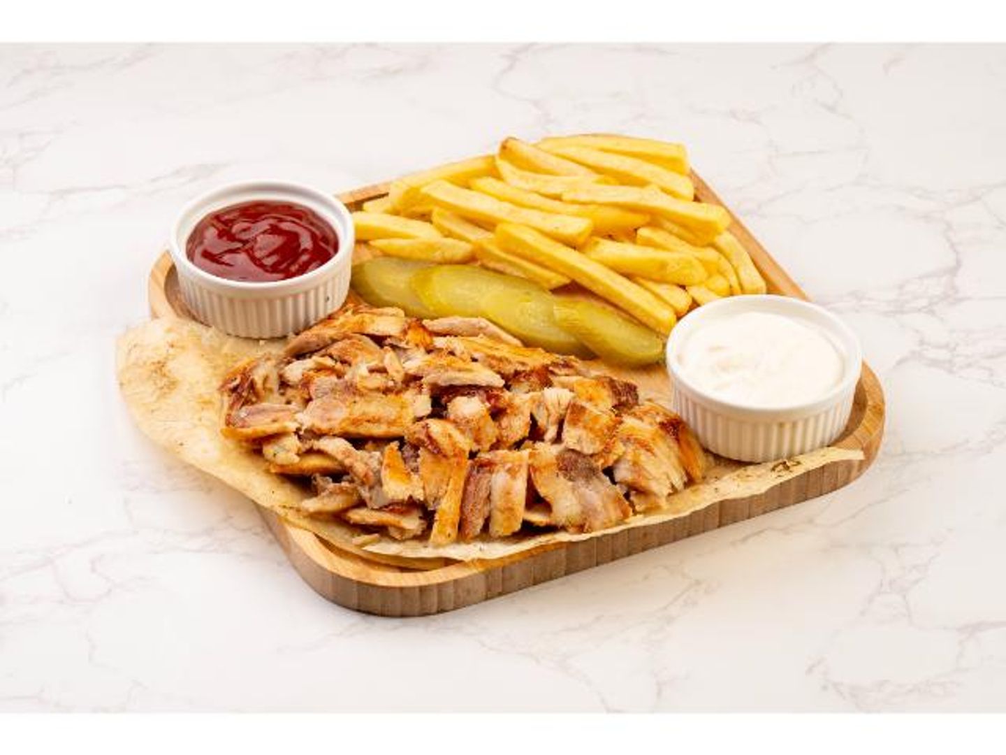 صحن دجاج فرط