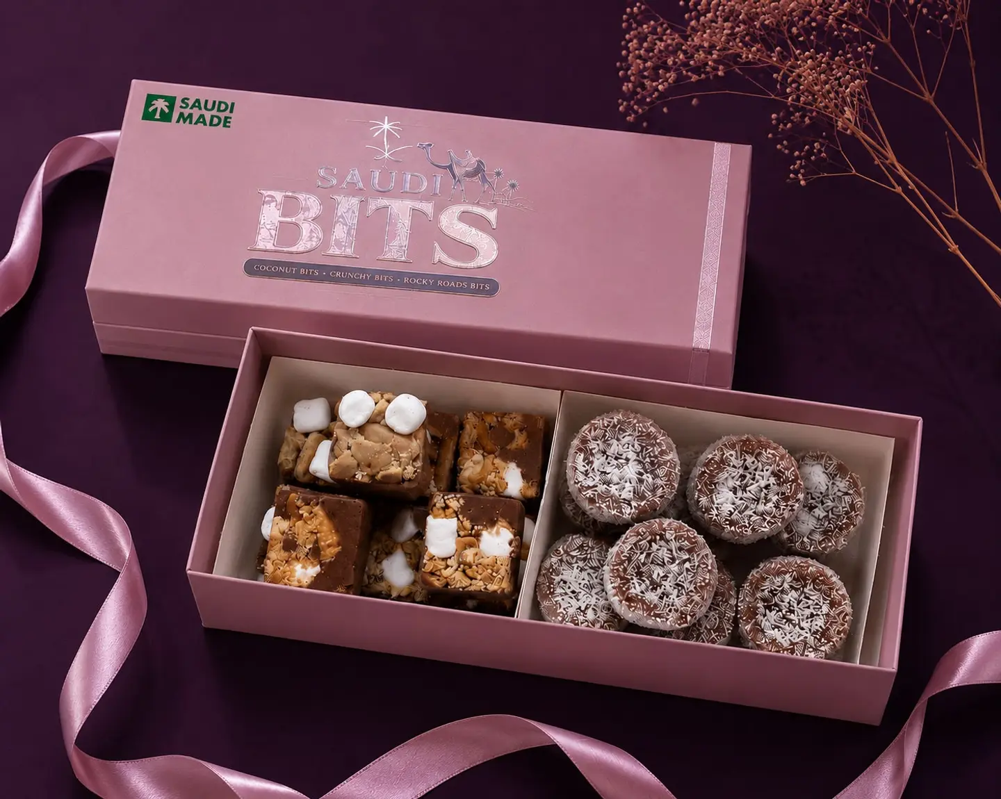 Premium Duo Box Rocky And Coconut 22 Pieces
