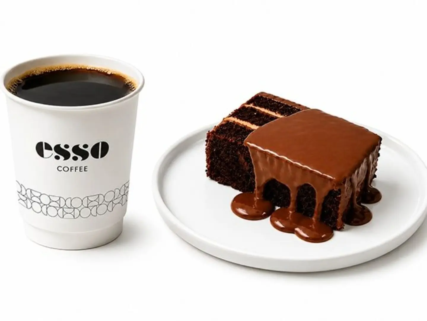 London Cake With Coffee Of The Day