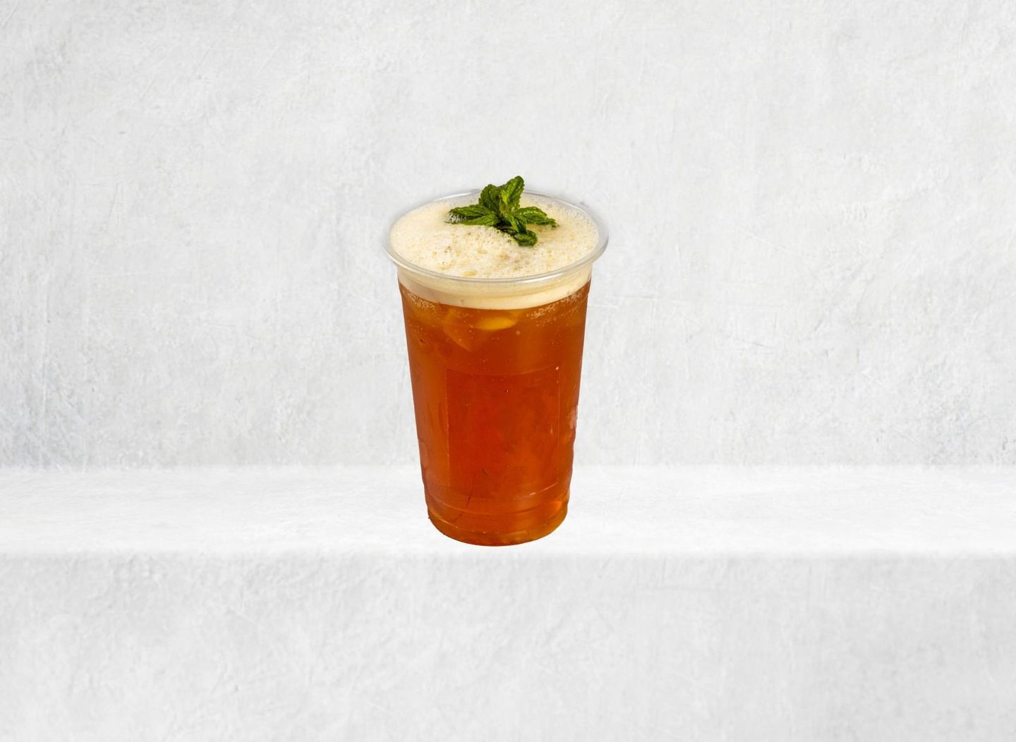 Iced Tea With Peach