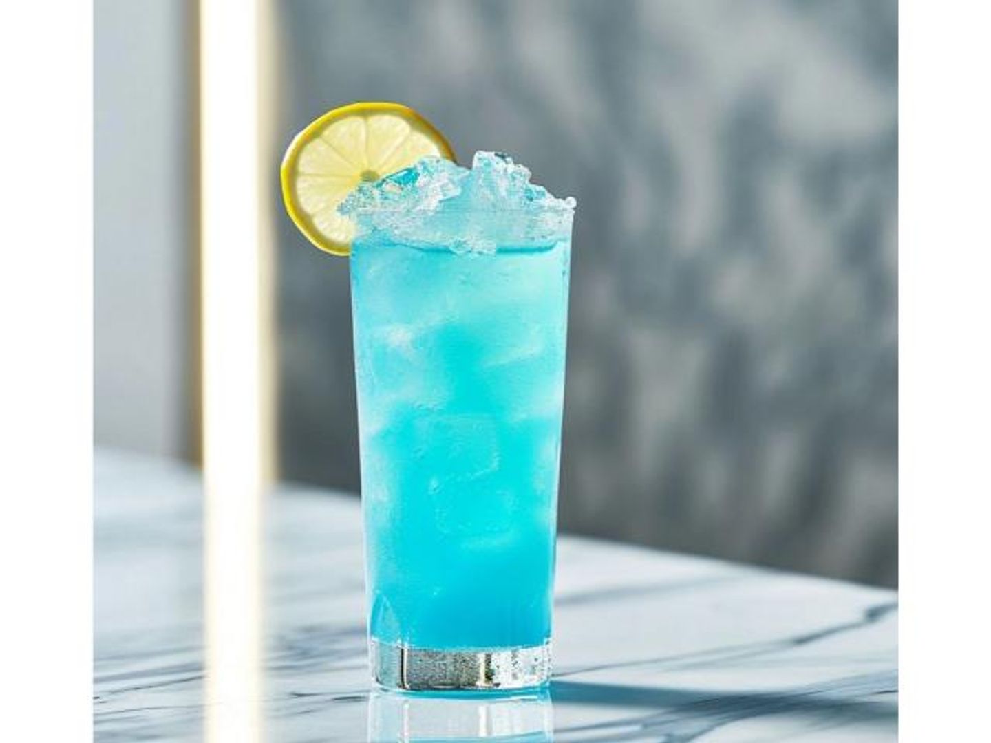 Blue Lagoon Mocktail
