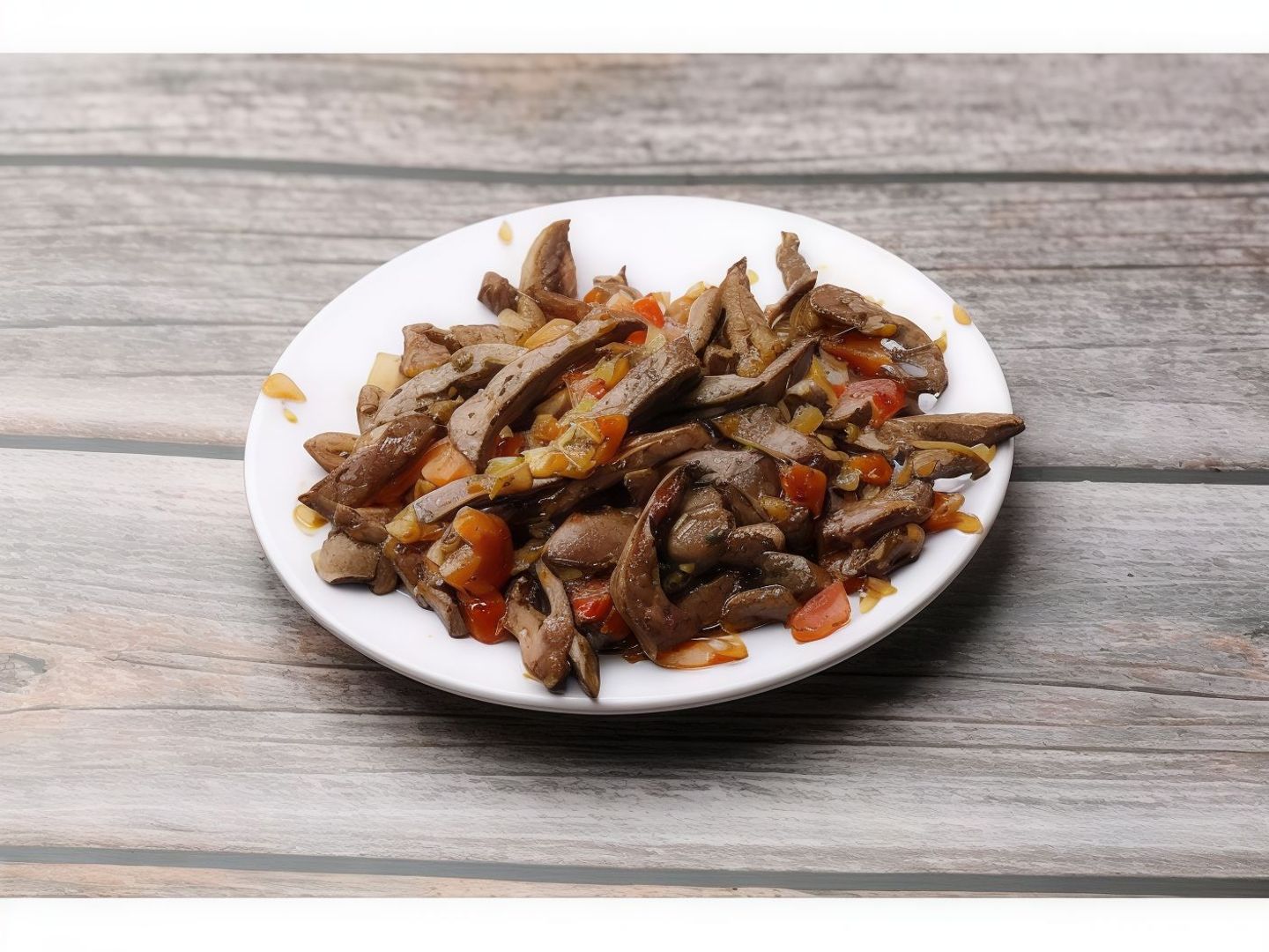 صحن كبدة حاشي طازج