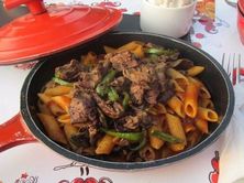 مكرونة بالكبدة